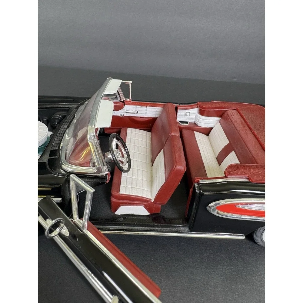 1958 Edsel Citation Convertible 1:18 Diecast Car Black Red No Box